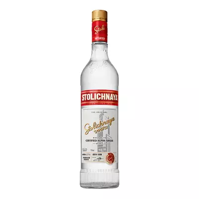 Stolichnaya Vodka 750ml