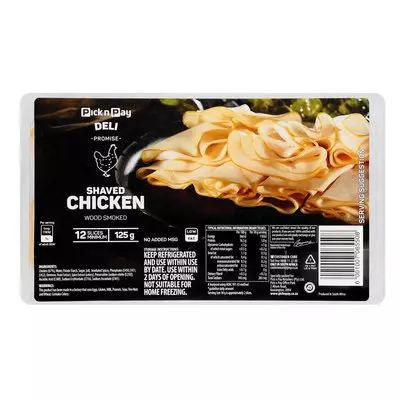 PnP Shaved Chicken 125g