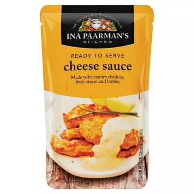 Ina Paarman's Cheese Sauce 200ml Ina Paarman's Cheese Sauce 200ml