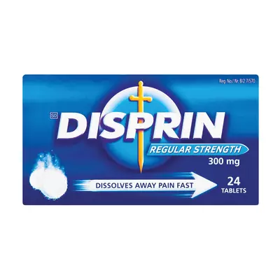 Disprin Regular Strength Pain Tablets 24 Tablets
