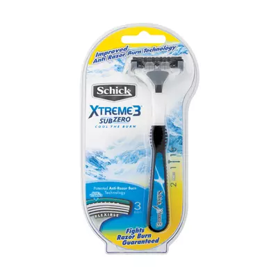 Schick Extreme 3 System Razor Plus 2 Blades Schick Extreme 3 System Razor Plus 2 Blades