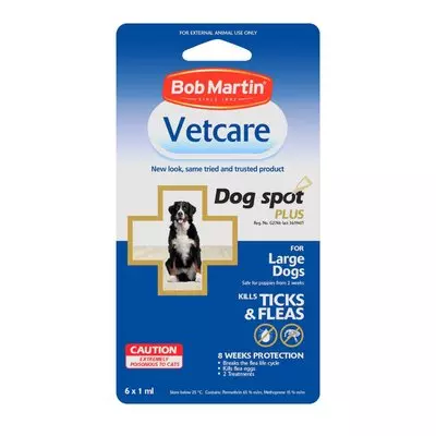 Bob Martin Vetcare Dog Spot Plus Large 1ml 6 Pack