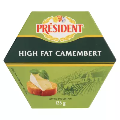 President Traditional Camembert Cheese 125g President Traditional Camembert Cheese 125g