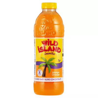 Wild Island Dairy Blend Mango & Orange 1L