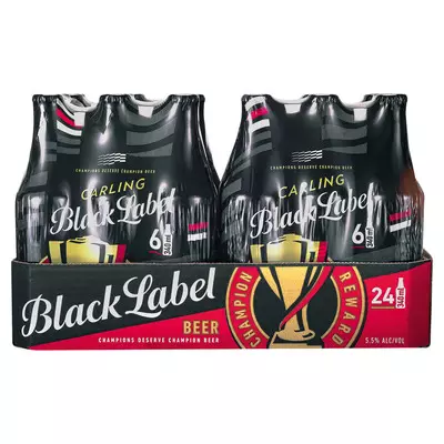 Carling Black Label 340ml x 24 Carling Black Label 340ml x 24