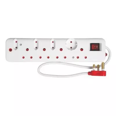 Ellies 8way Surge Multi Plug Ellies 8way Surge Multi Plug