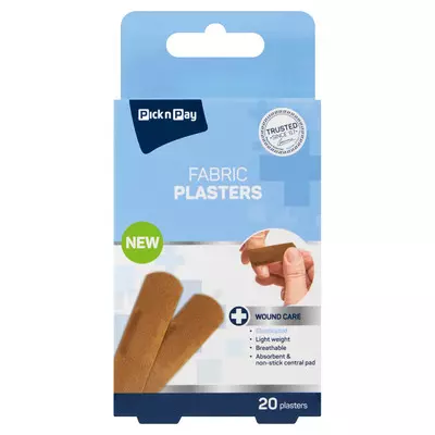 PnP Fabric Plasters 20 PnP Fabric Plasters 20