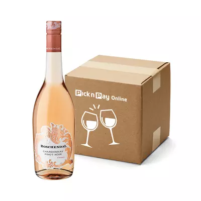 Boschendal Pinot Noir Chardonnay 750ml x 6 Boschendal Pinot Noir Chardonnay 750ml x 6