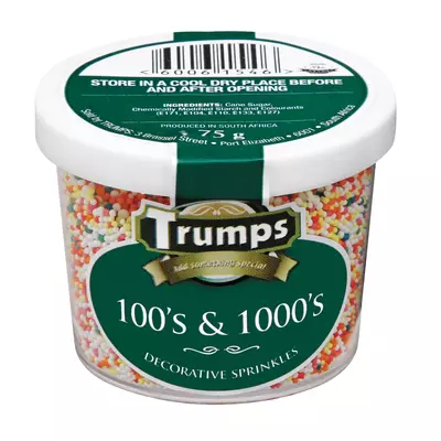 Trumps 100's & 1000's Sprinkles 75g Trumps 100's & 1000's Sprinkles 75g