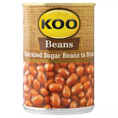 Koo Speckled Sugar Beans 410g Koo Speckled Sugar Beans 410g