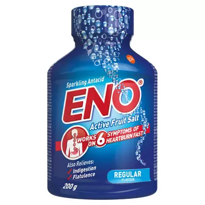 Eno Regular Flavoured Antacid Active Fruit Salts 200g Eno Regular Flavoured Antacid Active Fruit Salts 200g