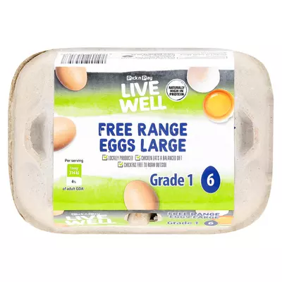 PnP Free Range Large Eggs 6's PnP Free Range Large Eggs 6's