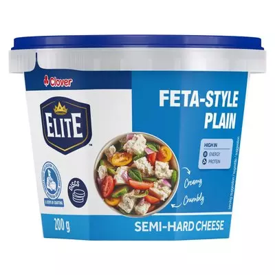 Clover Traditional Plain Feta Cheese 200g