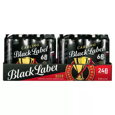 Carling Black Label Beer Can 500ml x 24