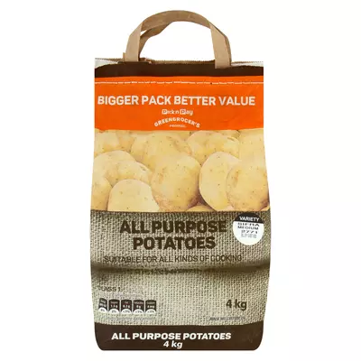 PnP Washed Potatoes 4kg
