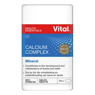 Vital Calcium High Potency T Ablets 30 Vital Calcium High Potency T Ablets 30