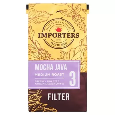 Importers Mocha Java Gound Coffee 250g Importers Mocha Java Gound Coffee 250g