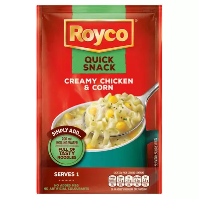 Royco Chicken And Corn Quick Snack 38g