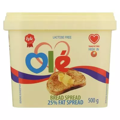 Ole Low Fat Tub 500g Ole Low Fat Tub 500g
