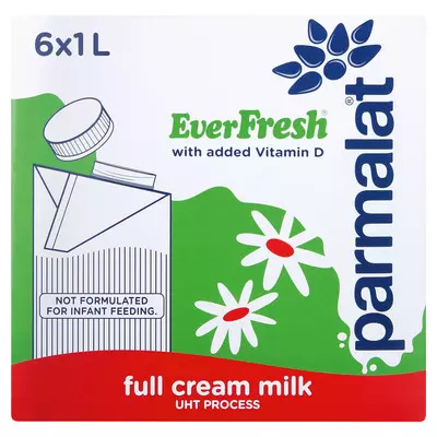 Everfresh Milk Full Cream Long Life 1L x 6 Everfresh Milk Full Cream Long Life 1L x 6