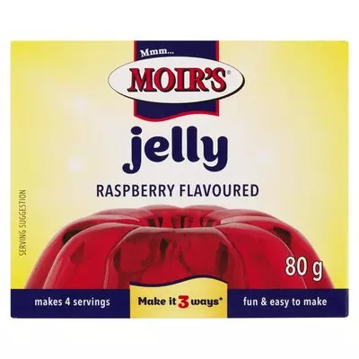 Moir's Raspberry Jelly 80g Moir's Raspberry Jelly 80g