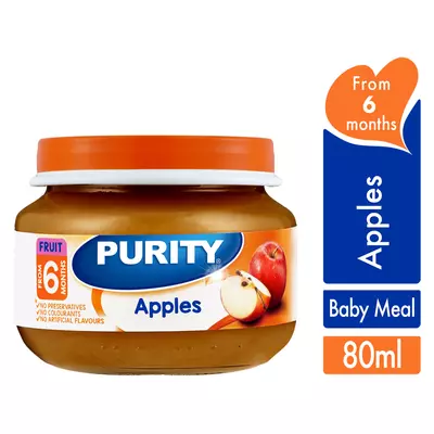 PURITY Jar Apples 80ml from 6 Months