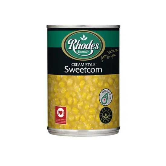 Rhodes Cream Style Corn 410g x 12 Rhodes Cream Style Corn 410g x 12