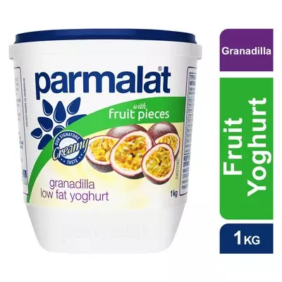 Parmalat Medium Fat Granadilla Yoghurt 1kg