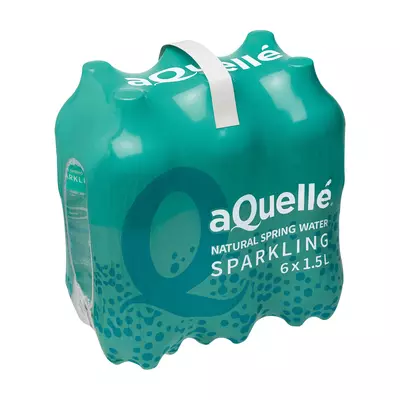 aQuellé Sparkling Natural Spring Water 1.5L x 6 aQuellé Sparkling Natural Spring Water 1.5L x 6