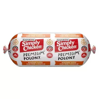 Rainbow Simply Chicken Peri-Peri Polony 1kg Rainbow Simply Chicken Peri-Peri Polony 1kg