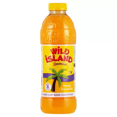Wild Island Dairy Blend Mango & Granadilla 1L