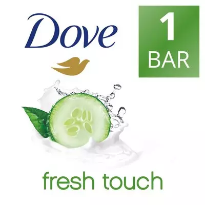 Dove Fresh Touch Moisturizing Bar Soap 100g