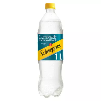 Schweppes Lemonade Plastic Bottle 1L