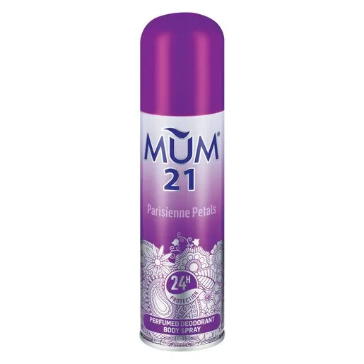 Mum 21 Parisiene Petals Perfumed Deodorant 120ml
