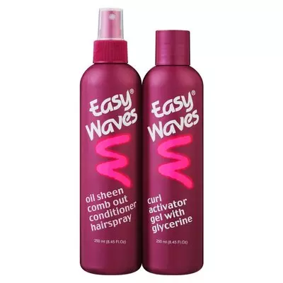 Easy Waves Curl Activator Pl us Oil Sheen Spray