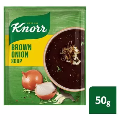 Knorr Brown Onion Thickening Soup 50g Knorr Brown Onion Thickening Soup 50g