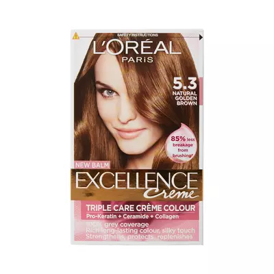 L'oreal Excellence Creme 5.3 Natural Golden Brown Hair Colour