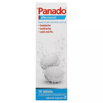 Panado Effervescent Tablets 16's Panado Effervescent Tablets 16's