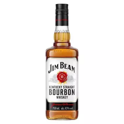 Jim Beam American Bourbon White Label 750ml
