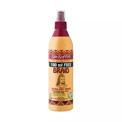 Sta-sof-fro Extra Dry Braid Hair Spray 350ml Sta-sof-fro Extra Dry Braid Hair Spray 350ml