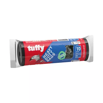Tuffy Black Refuse Bag Heavy Duty 10's Tuffy Black Refuse Bag Heavy Duty 10's