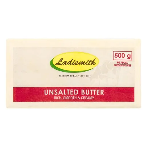 Ladismith Unsalted Butter 500g Ladismith Unsalted Butter 500g