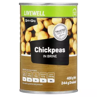 PnP Chickpeas 400g PnP Chickpeas 400g
