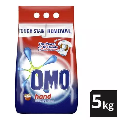 OMO Stain Removal Hand Washing Powder Detergent 5kg
