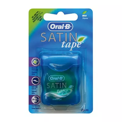 Oral-B Satin Dental Tape Mint 25m Oral-B Satin Dental Tape Mint 25m