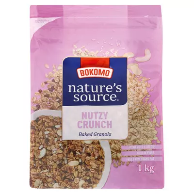 Nature's Source Ideal Mix Nutzy Crunch Muesli 1kg Nature's Source Ideal Mix Nutzy Crunch Muesli 1kg
