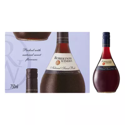 Robertson Natural Sweet Red 750ml x 6 Robertson Natural Sweet Red 750ml x 6