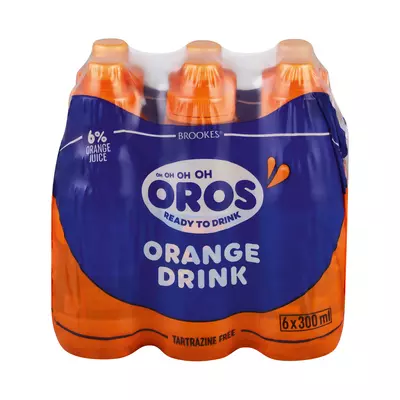 Oros Ready To Drink Orange 300ml x 6