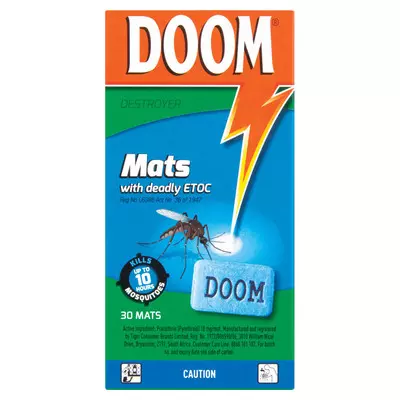 Doom Mosquito Mats 30ea