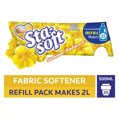 Sta-Soft Summer Radiance Fabric Softener Refill 500ml